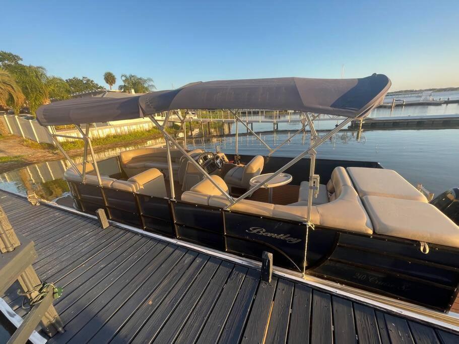 Lakefront Duplex With Pontoon Boat 3 Bed House マウント・ドラ エクステリア 写真