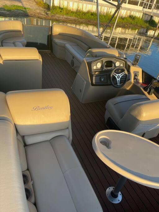 Lakefront Duplex With Pontoon Boat 3 Bed House マウント・ドラ エクステリア 写真