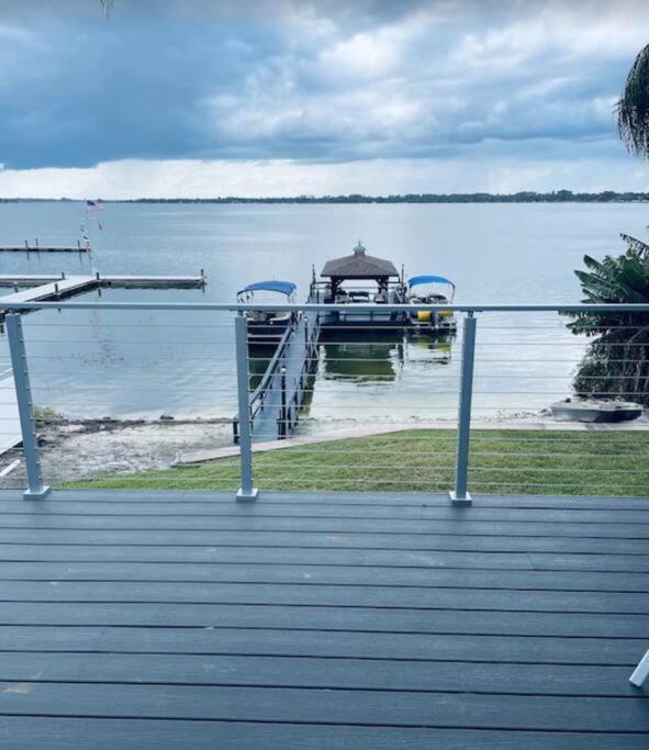Lakefront Duplex With Pontoon Boat 3 Bed House マウント・ドラ エクステリア 写真